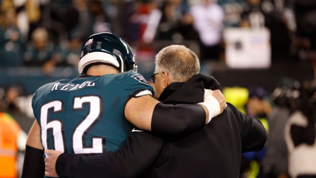 jason kelce jeff stoutland